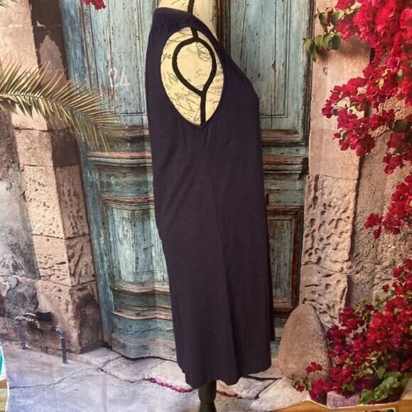 Lilly Pulitzer Essie Navy blue dress, size medium, good used condition - Picture 4 of 8